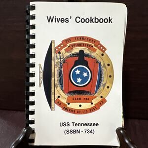 USS TENNESSEE SSBN-734 Wive’s Cookbook 1988